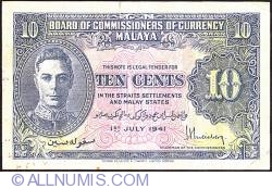 10 Cents 1941 (1. VII.) (1945)
